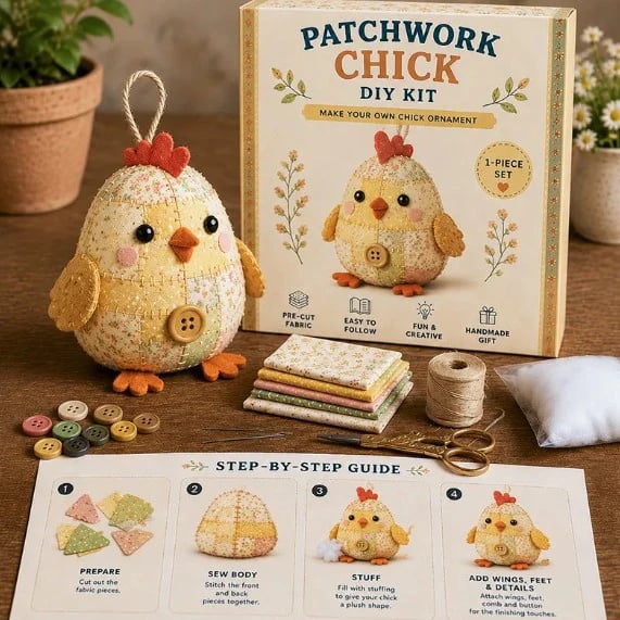 ✨ Vintage Animal Ornament DIY Kit