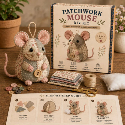 ✨ Vintage Animal Ornament DIY Kit