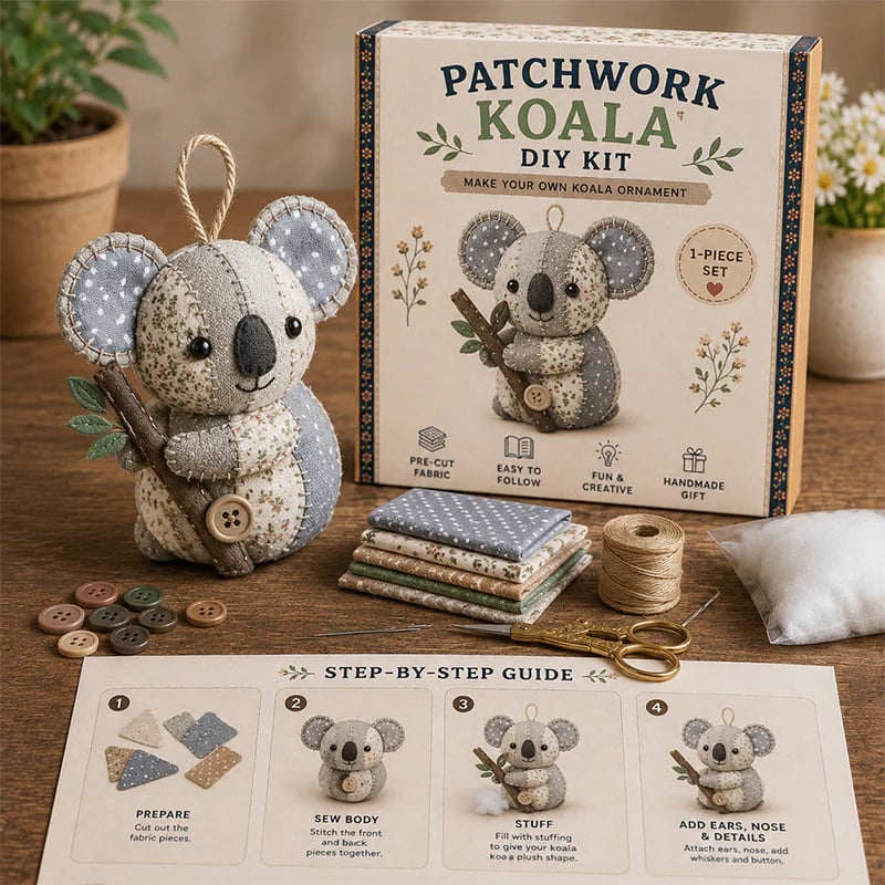 ✨ Vintage Animal Ornament DIY Kit