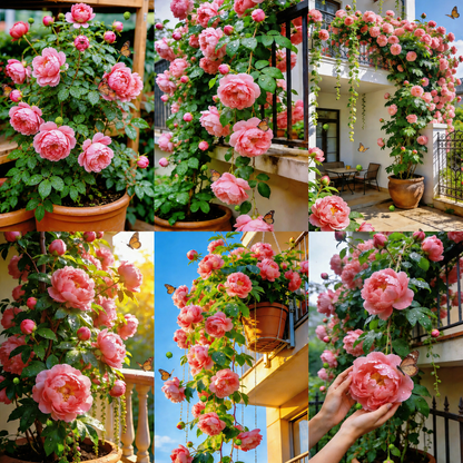 🌸 Double Climbing Peony Vine Hardy Perennial Garden Climber for Indoor & Outdoor Beauty