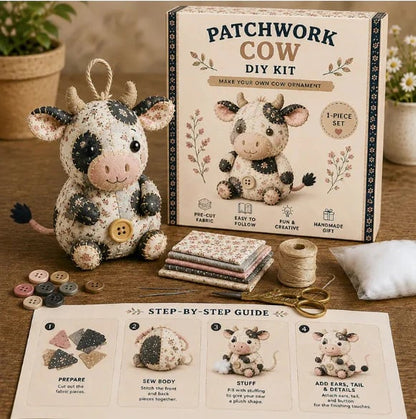 ✨ Vintage Animal Ornament DIY Kit