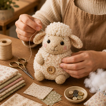 ✨ Vintage Animal Ornament DIY Kit