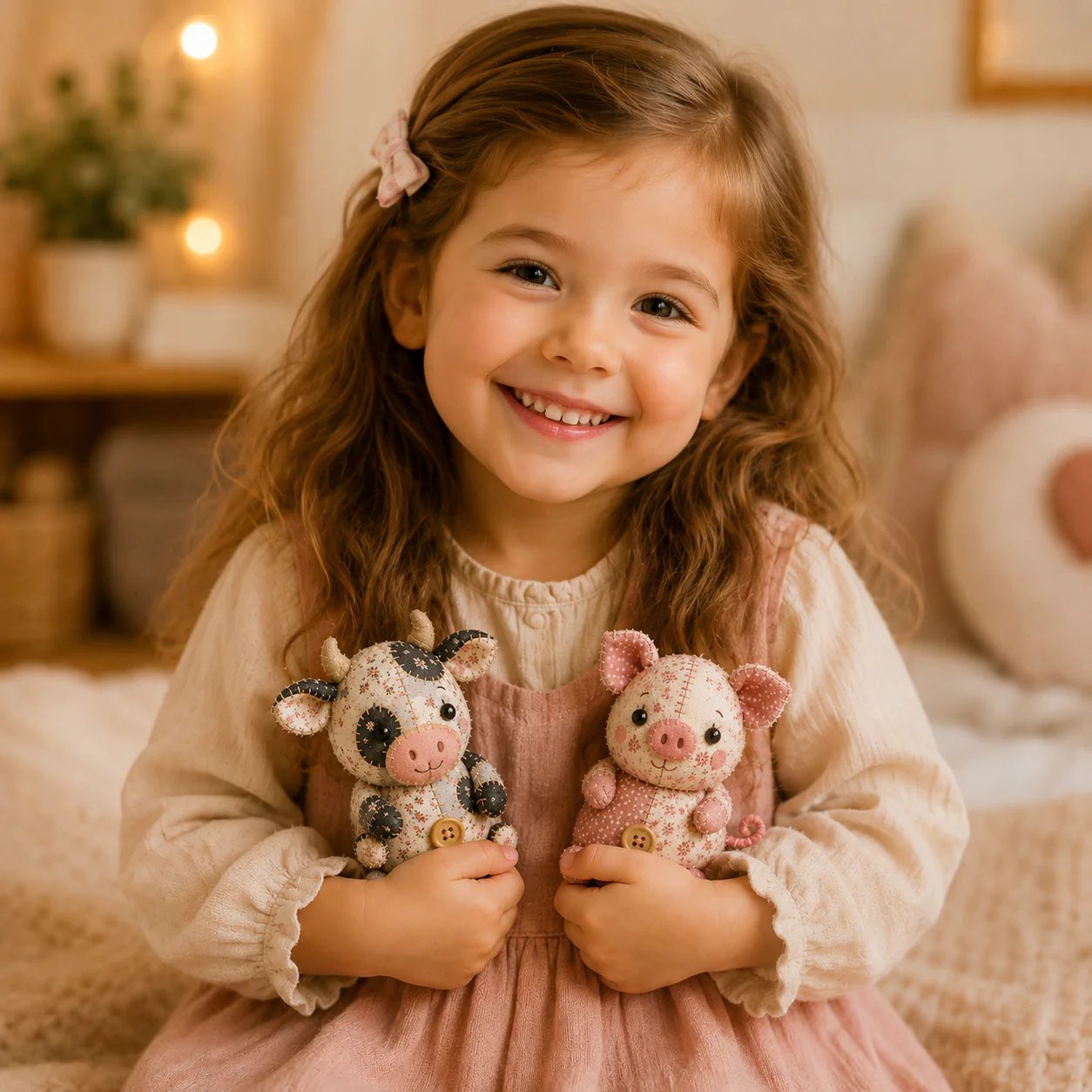 ✨ Vintage Animal Ornament DIY Kit
